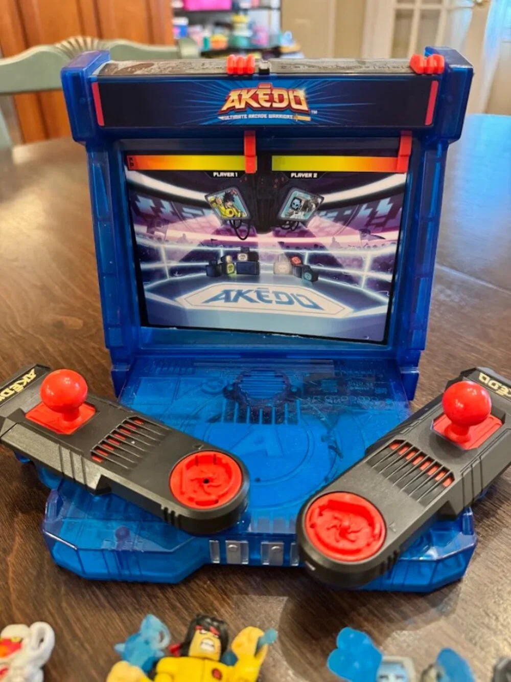 Akedo Ultimate Arcade Warriors Battle Arena and Figures